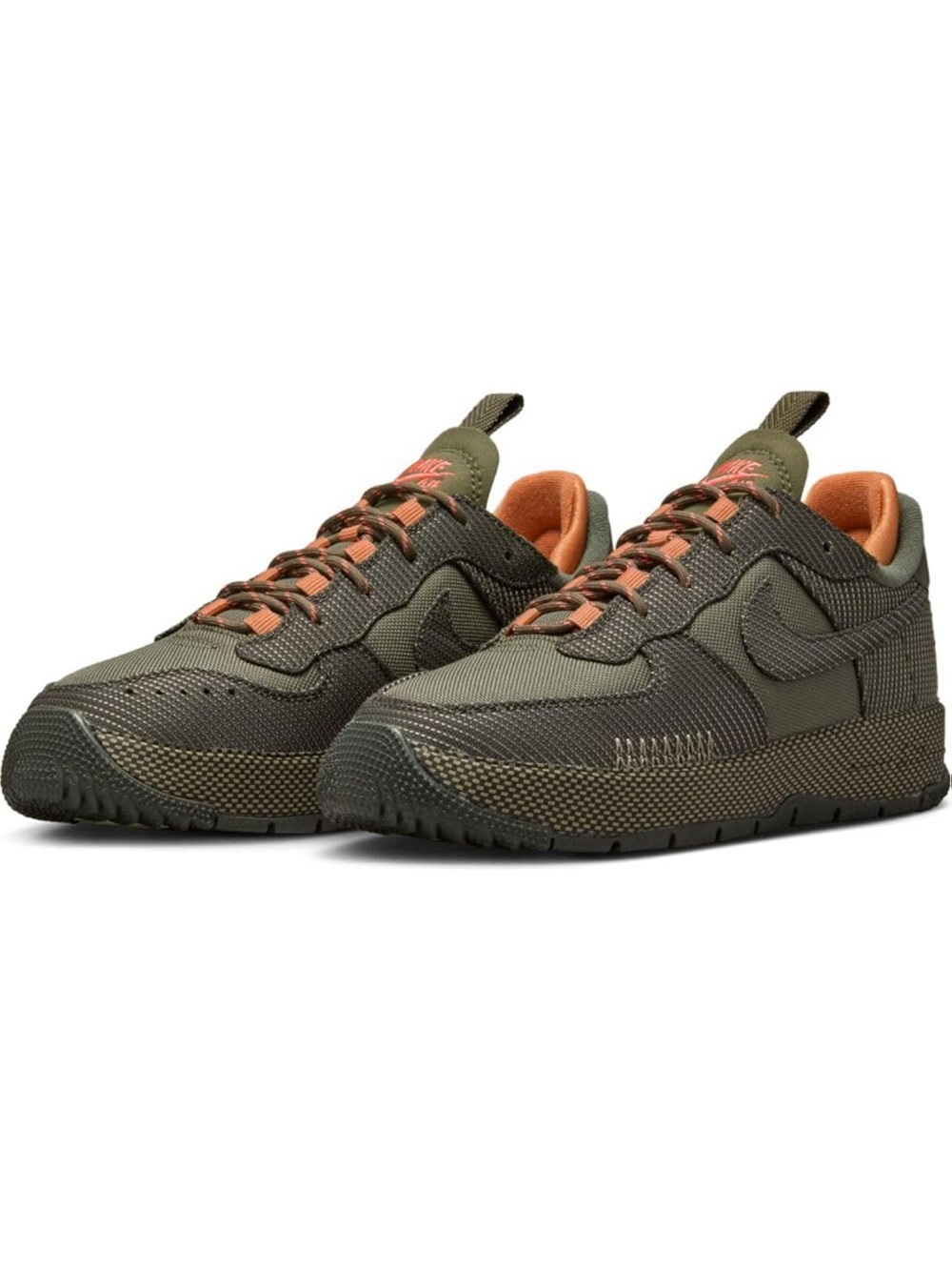 Nike Air Force 1 Wild Low Cargo Khaki Sequoia Women’s 8 NWOT